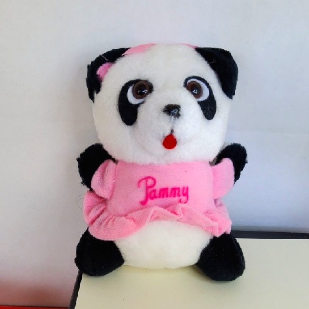 SHIRT TALES " PAMMY" Panda Plush
